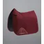 Premier Equine Close Contact Cotton Dressage Saddle Pad in Burgundy