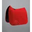 Premier Equine Close Contact Cotton Dressage Saddle Pad in Red