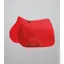 Premier Equine Pony Plain Cotton GP/Jump Square in Red